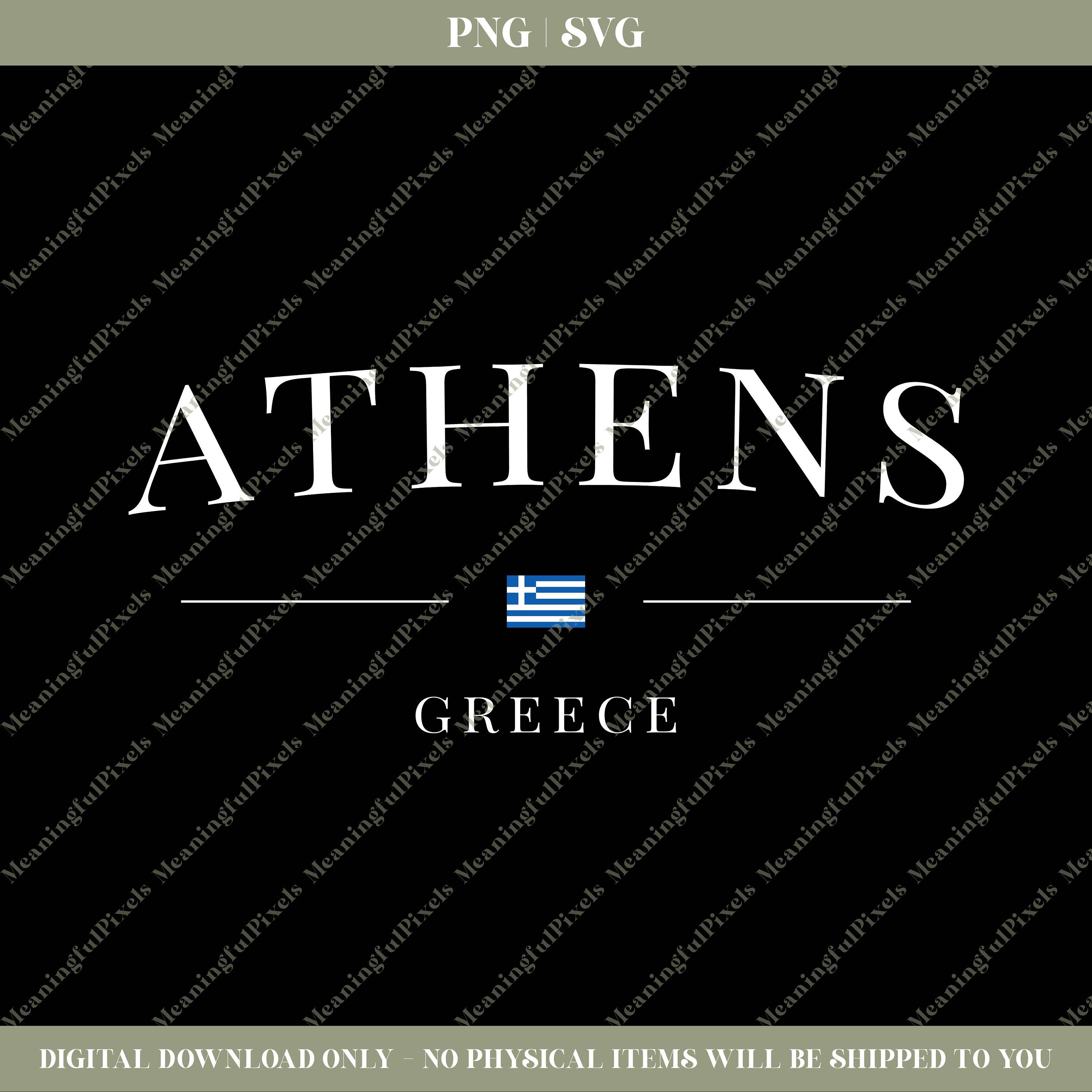 Athens SVG & PNG - Etsy