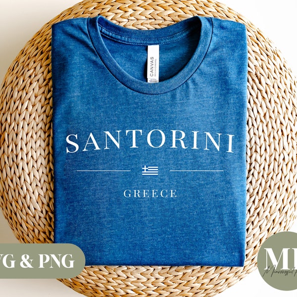 Santorini | Greece SVG & PNG