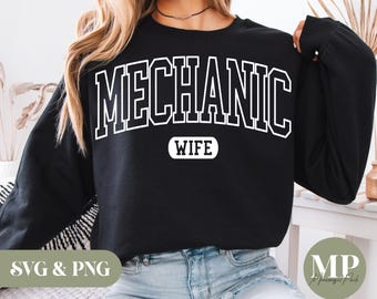 Mécanicien femme SVG et PNG