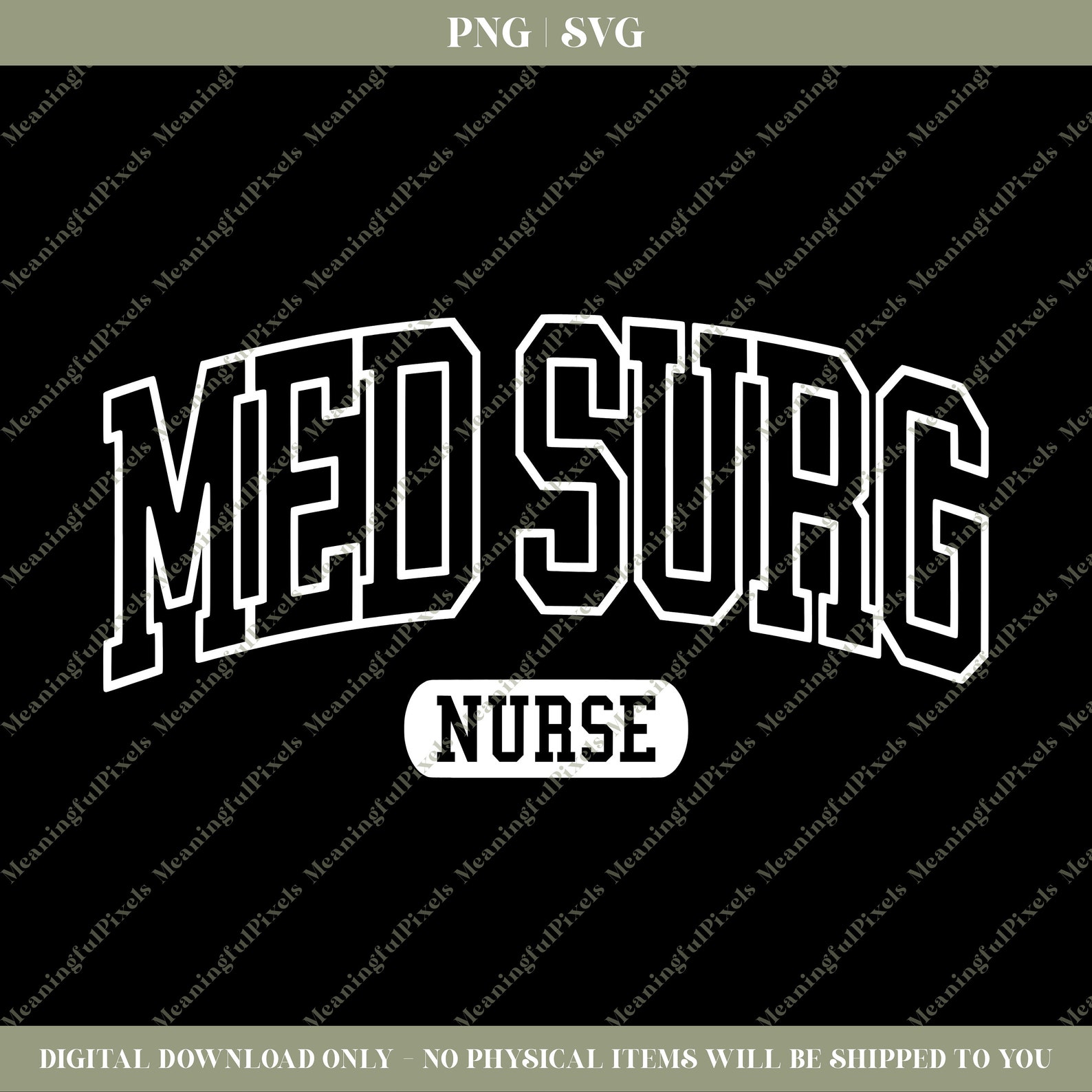 Med Surg Med Surg Nurse SVG & PNG - Etsy