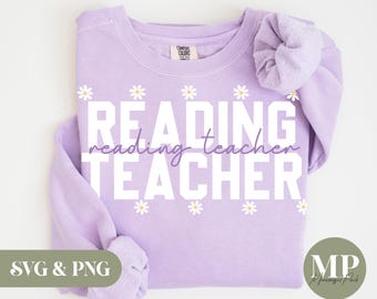 Reading Teacher SVG & PNG