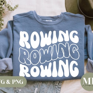 Rowing SVG & PNG - Etsy