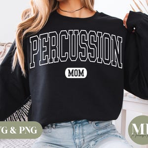 Percussion Mom SVG & PNG