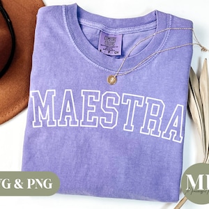 Maestra SVG & PNG