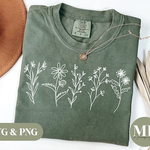 Wildflowers SVG & PNG