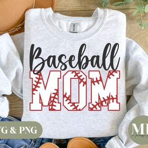 Baseball Mom SVG & PNG
