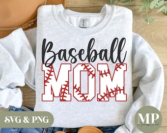 Honkbal moeder, SVG en png