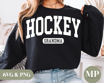 Hockey Grandma SVG & PNG