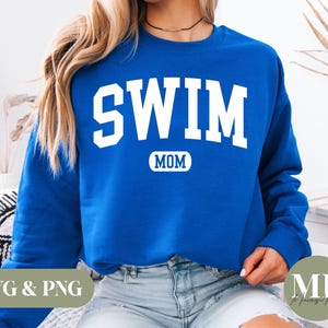 Swim Mom SVG & PNG