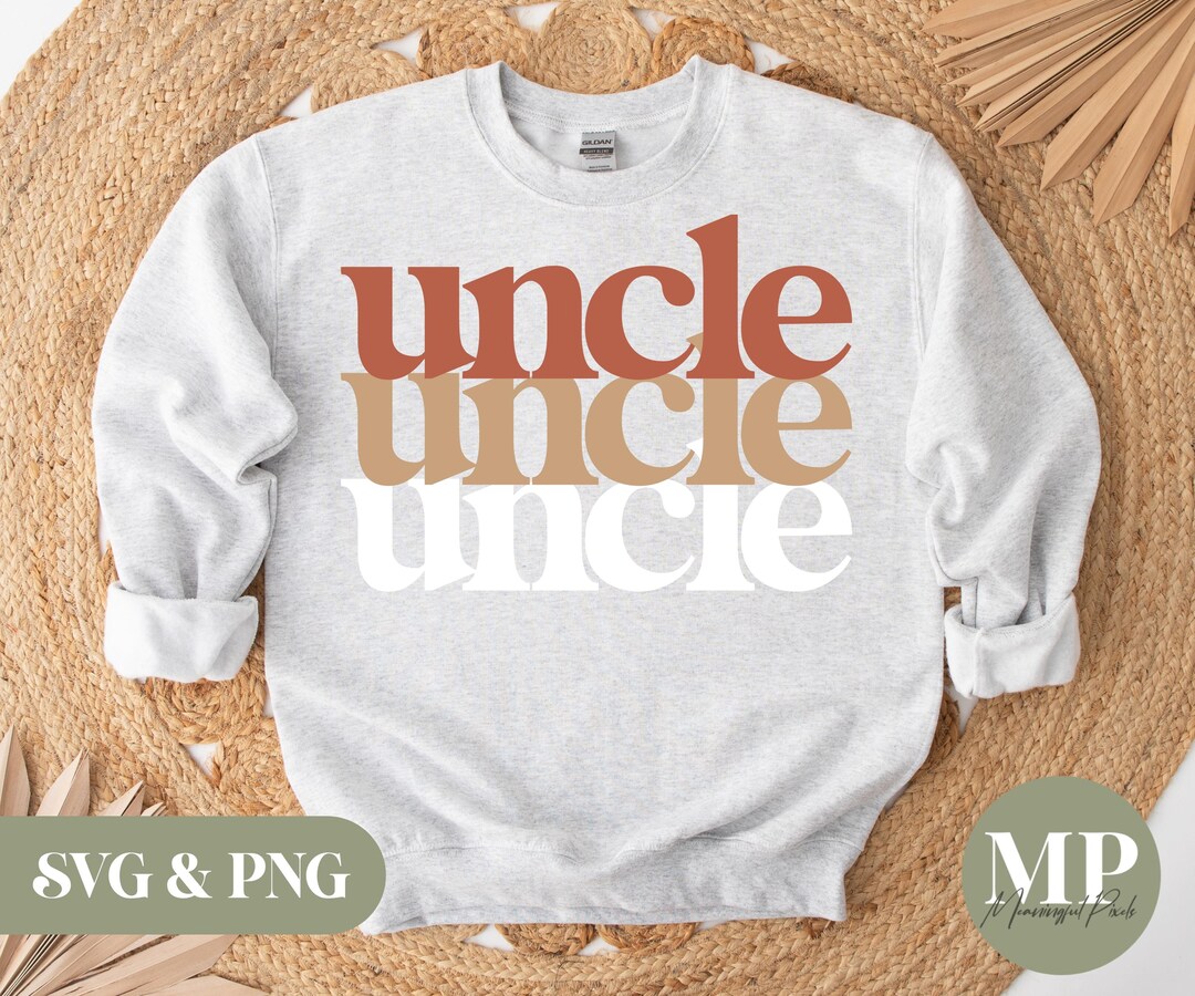 Uncle SVG & PNG - Etsy
