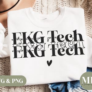 EKG Tech | Electrocardiograph Technician SVG & PNG