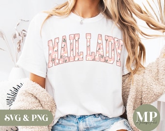 Dame au courrier SVG et PNG