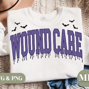 Wound Care | Wound Care Nurse Halloween SVG & PNG