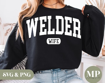 Welder Wife SVG & PNG