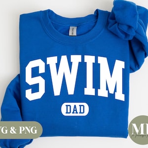Swim Dad SVG & PNG