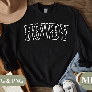 Howdy | Western SVG & PNG