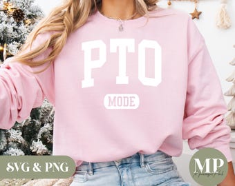 PTO Mode | Parent Teacher Association/Organization SVG & PNG