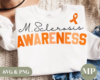 Multiple Sclerosis Awareness SVG & PNG