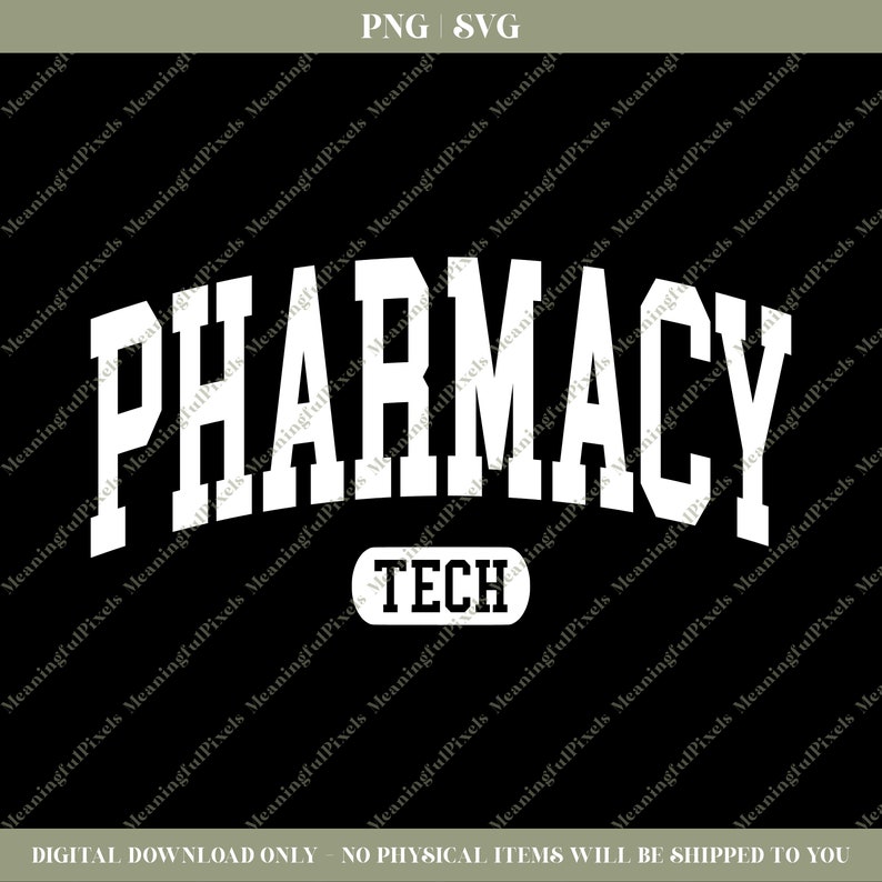 Pharmacy Tech | Pharmacy Technician SVG & PNG image 2