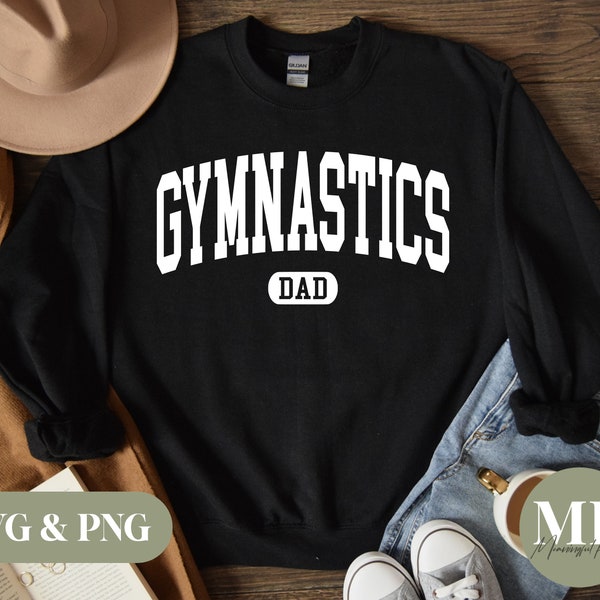 Gymnastics Dad SVG & PNG