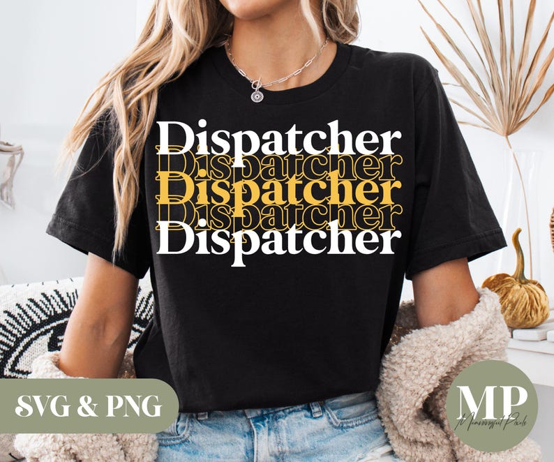 Dispatcher SVG & PNG - Etsy