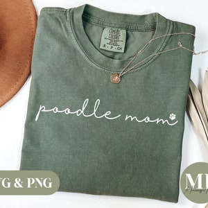 Poodle Mom | Poodle SVG & PNG