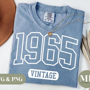 Vintage 1965 SVG & PNG