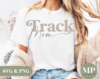 Track And Field | Track Mom SVG & PNG