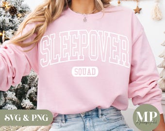 Sleepover Squad | Slumber/Sleepover Party SVG & PNG