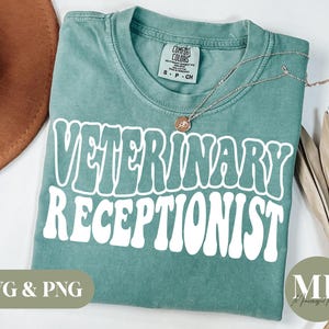 Veterinary Receptionist SVG & PNG
