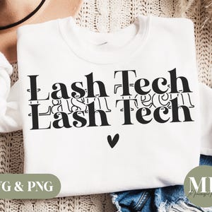 Lash Tech SVG & PNG