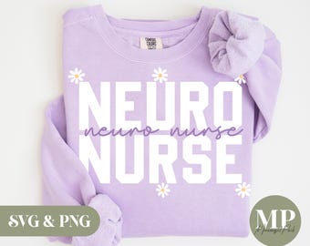 Neuro Enfermera SVG & PNG