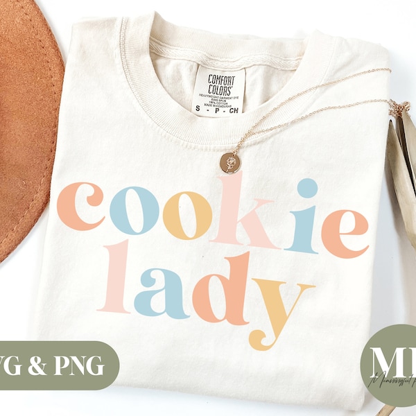 Cookie Lady | Funny Baking SVG & PNG