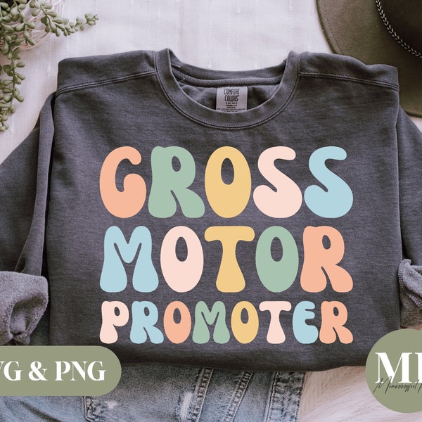Gross Motor Promoter | Physical Therapy SVG & PNG