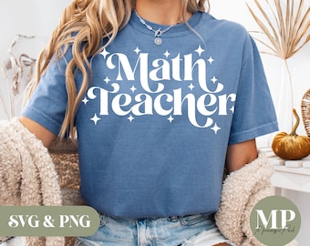 Math Teacher SVG & PNG
