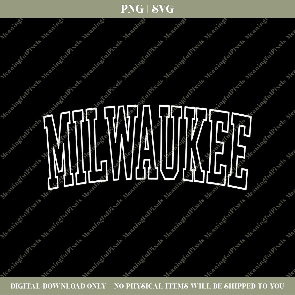 Milwaukee SVG & PNG - Etsy