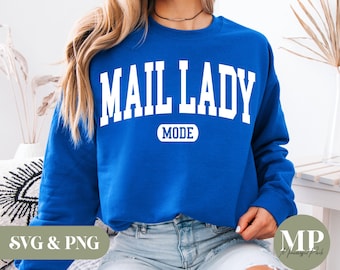 Mode dame au courrier SVG et PNG