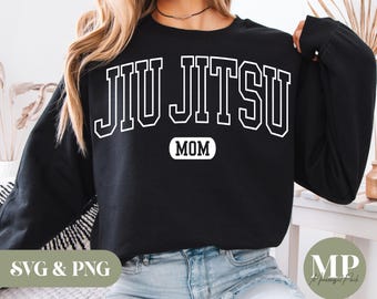 Jiu Jitsu Mom SVG & PNG