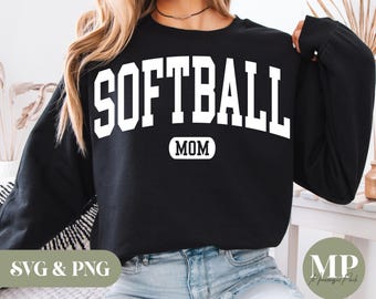 Softball | Softball Mom SVG & PNG
