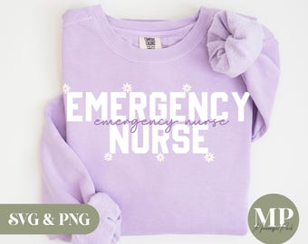 Emergency Nurse SVG & PNG