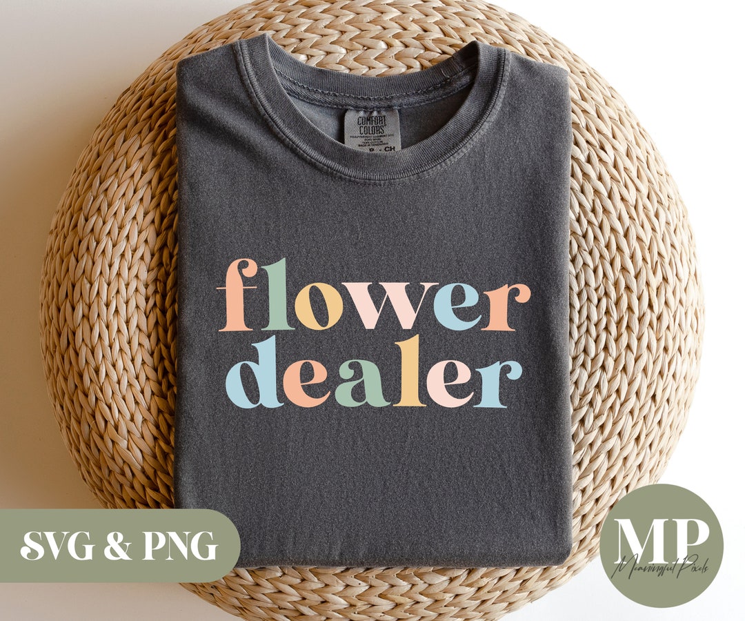 Flower Dealer SVG & PNG Etsy