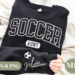 Custom Soccer Aunt SVG & PNG