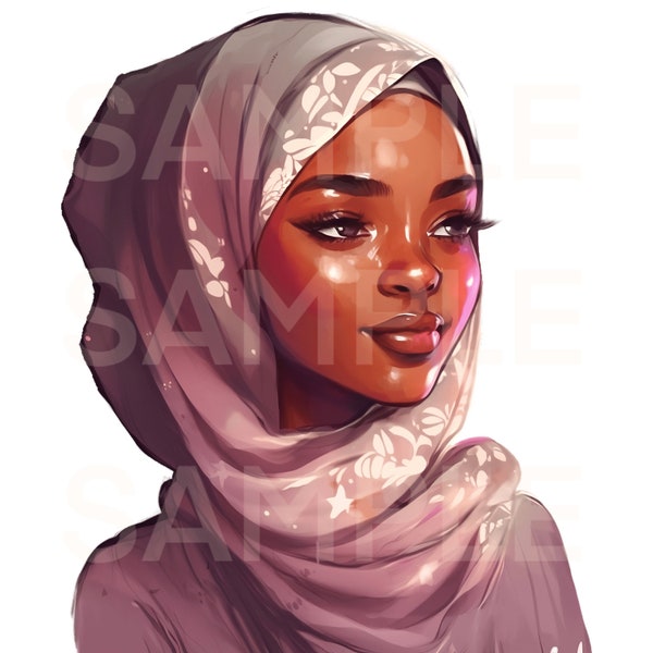 Black Woman hijab png, african american hijab png, Black Girl headscarf png, muslima png, muslim woman png, Black girl png, Black woman png