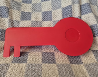 IKEA Keyholder Wall Storage VAEGIS Red Large Plastic Key DesignNEVER USED