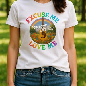 Excuse Me You Look Like You Love Me-Comfort Shirt, Valentine's Day Tee, Valentines Shirt, Love Shirt, Valentines Day Gift, Country Music Tee