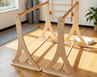 Parallel bars for dips, stationary. Height 94 cm, stable and durable, 2 pcs (set)