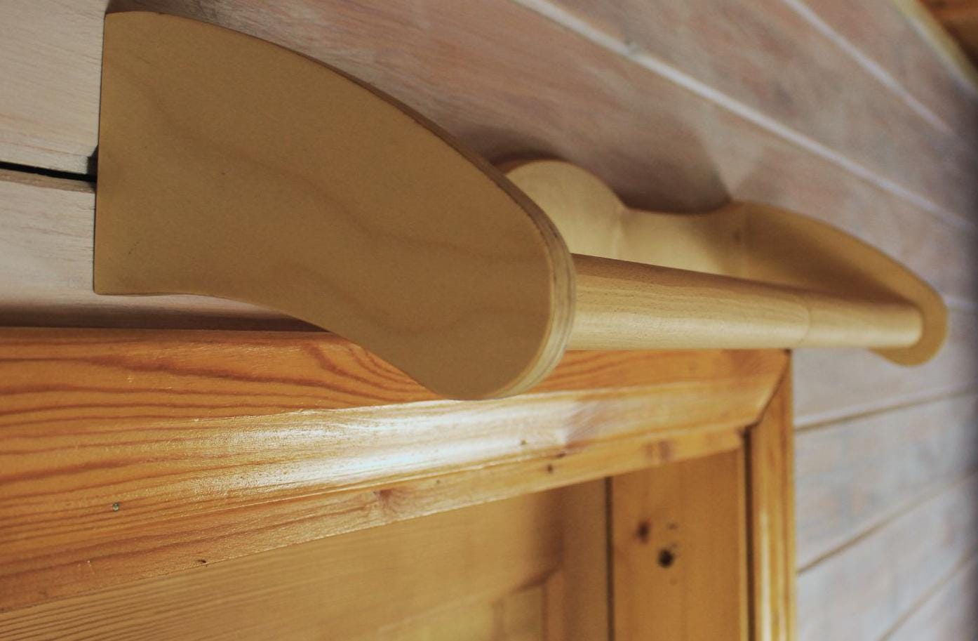 Bord voor binnen en buiten 100 cm: robuust Douglas bord