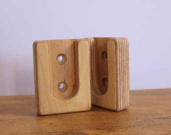 Brackets - 21mm - for mounting the gymnastic bar to the door frame up to 117cm - 1 set, i.e. 2 pieces