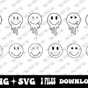 Smiley Face With X Eyes Svg - Etsy
