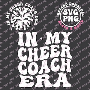In My Cheer Coach Era Svg, Cheer Pocket Design Png, Cheer Coach Svg Cheerleading Svg Cheer Mom Svg Cheer Squad Svg Files Svg Png